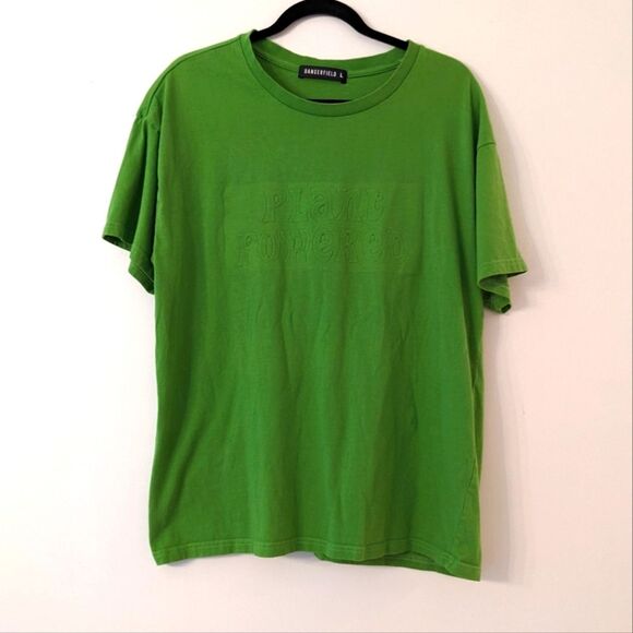 Dangerfield Plant Embossed Cotton Tee - Picture 2 of 6